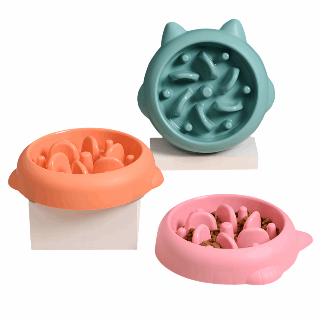 Pet Anti Choking Slow Feeder Bowls