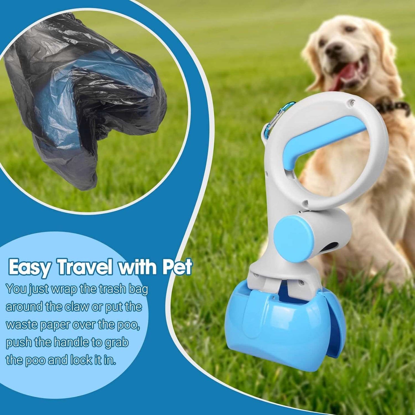 QuickClean Poop Scooper