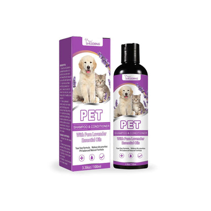 Pet Bath Relieve Skin Itching Hair Shampoo