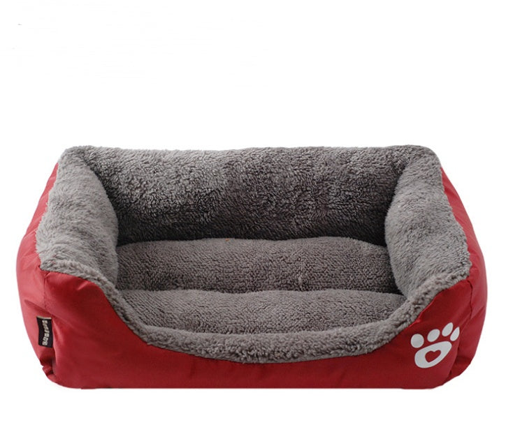 Winter Warm Dog Bed