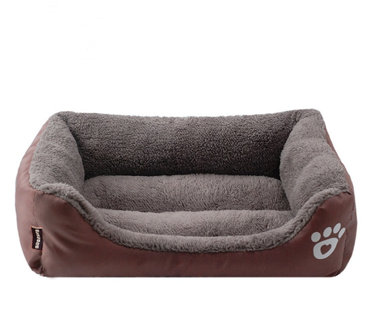 Winter Warm Dog Bed