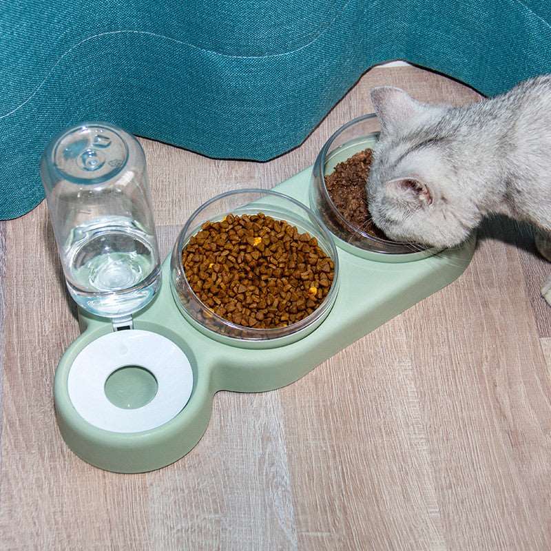 Automatic Pet Feeder With Bowls