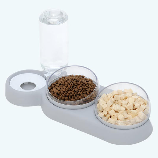 Automatic Pet Feeder With Bowls