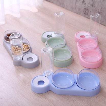 Automatic Pet Feeder With Bowls