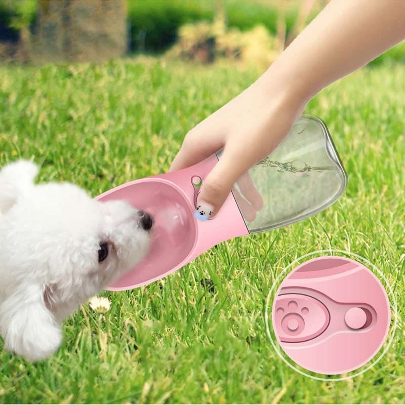 Portable Outdoor pet water bottle