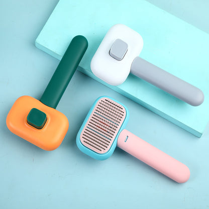 Pet Hair Brush & Massage Grooming Tool