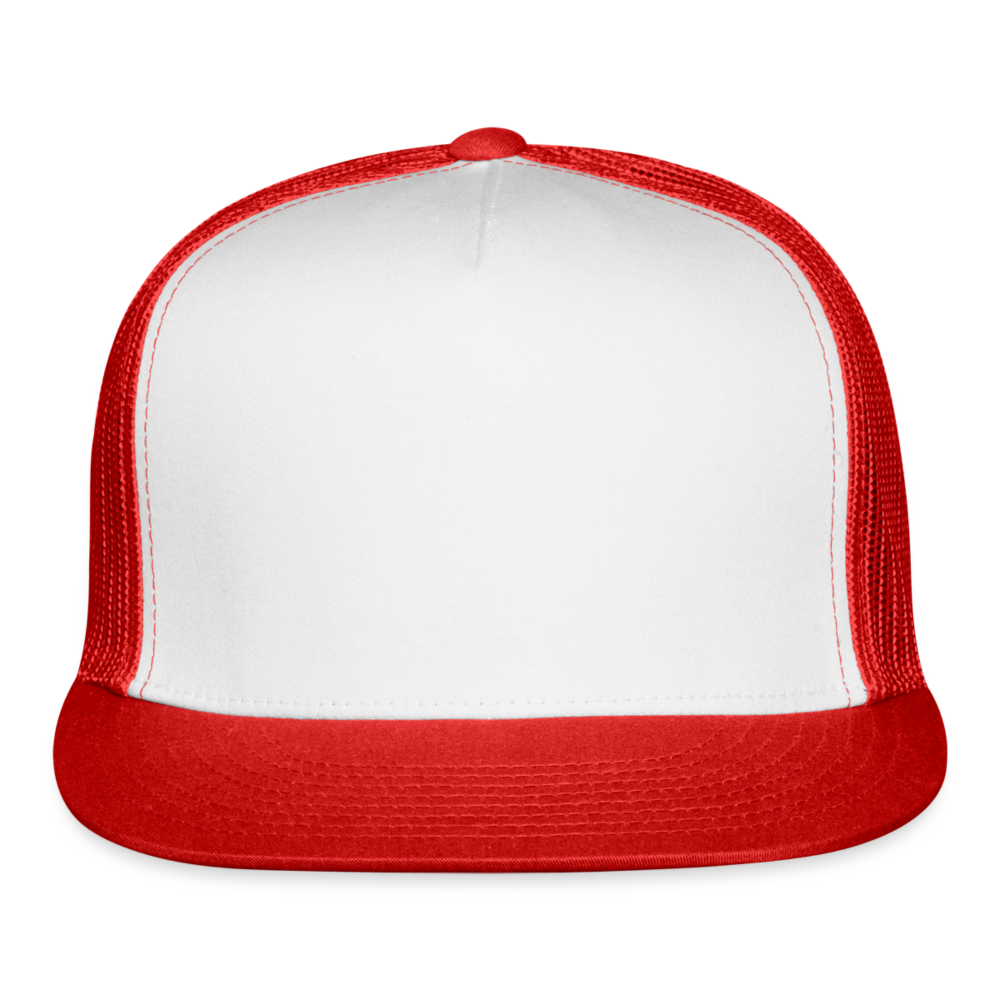 Trucker Hat - white/red