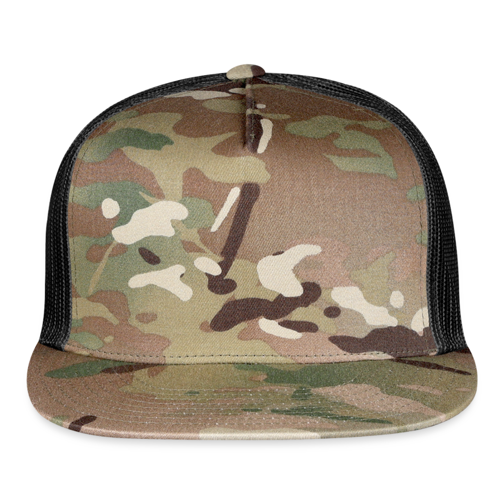 Trucker Hat - MultiCam\black