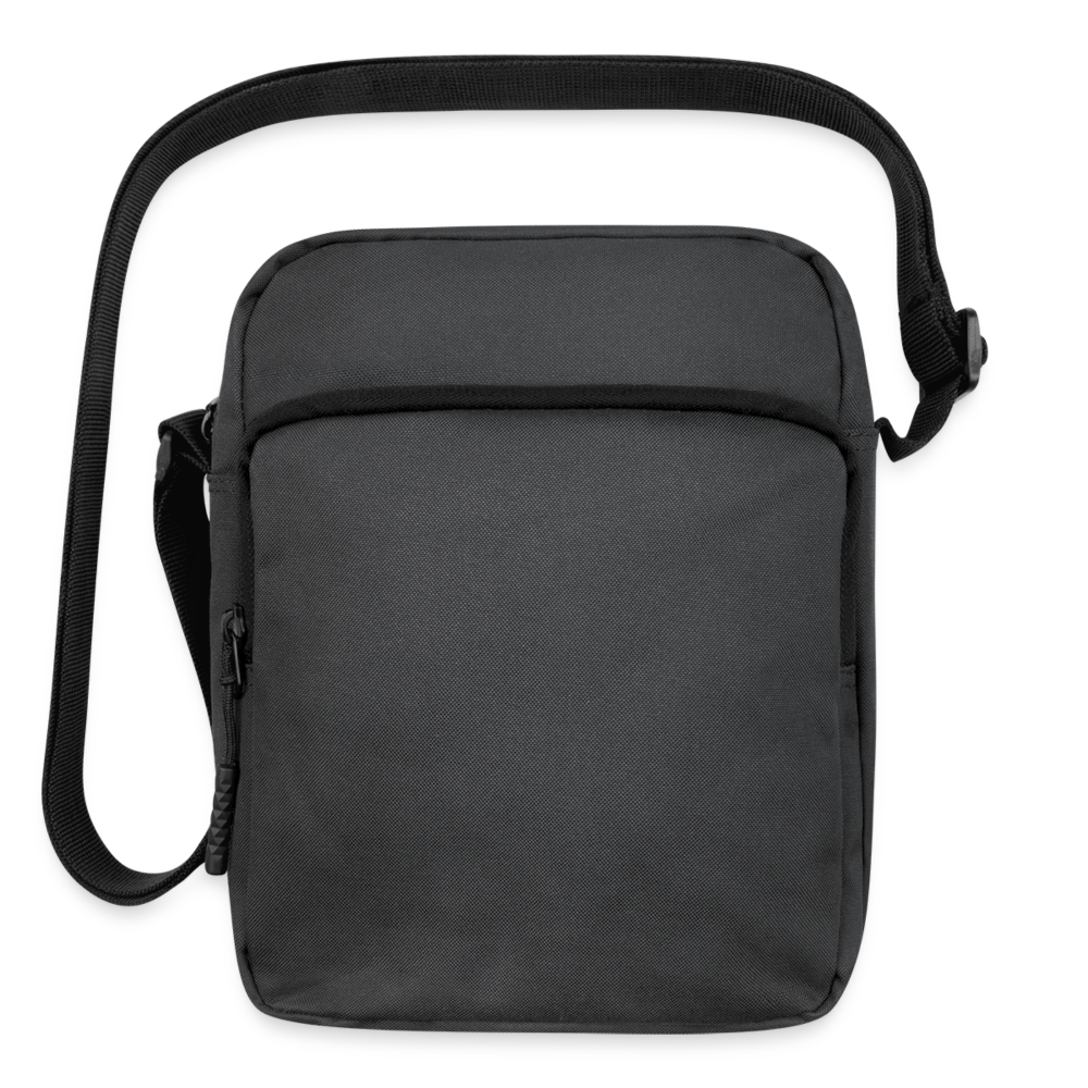 Upright Crossbody Bag - charcoal grey