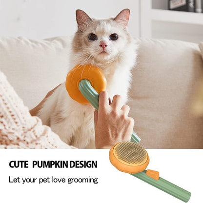 Pumpkin Comb Pet Brush