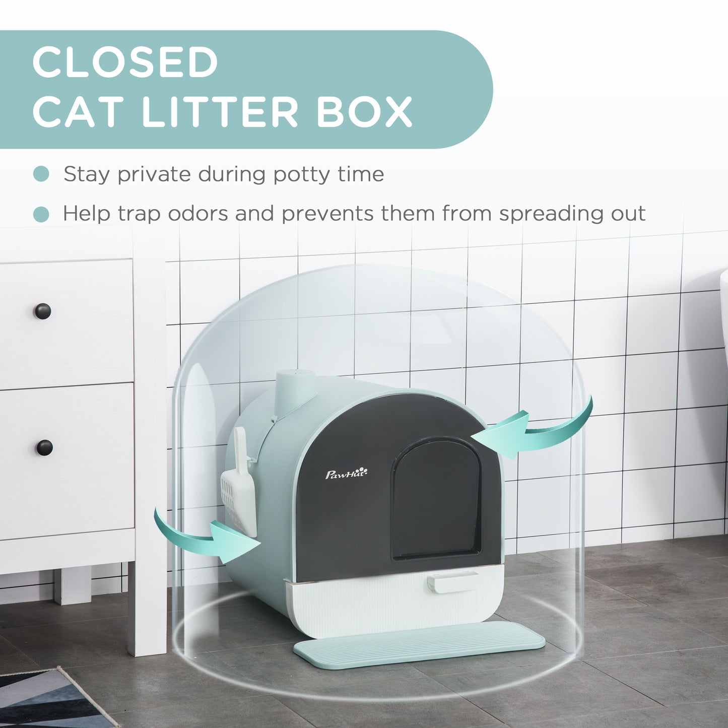 Cat Litter Box With Lid