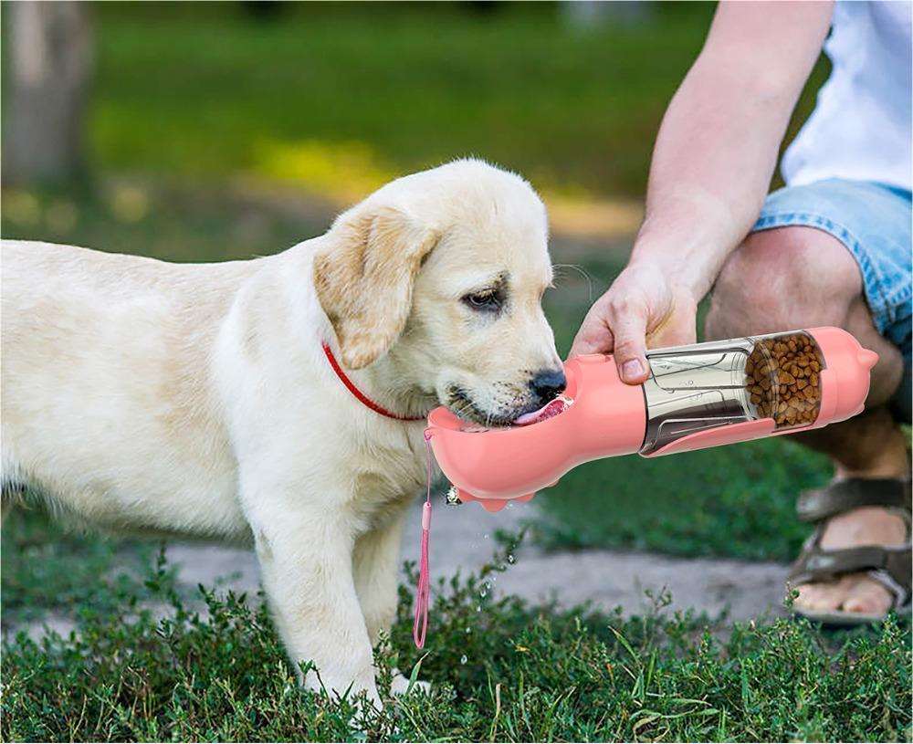 Pet Outdoor water & feeder portable bottle