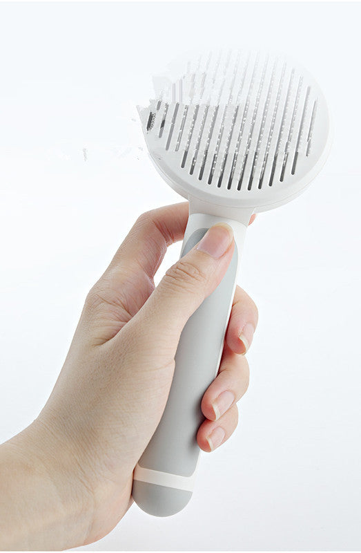 Round Handle Pet Comb