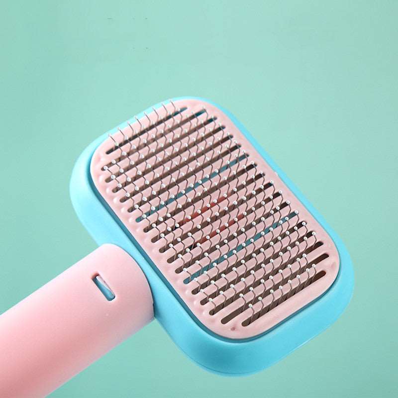 Pet Hair Brush & Massage Grooming Tool