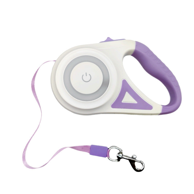 Light Retractable Dog Leash