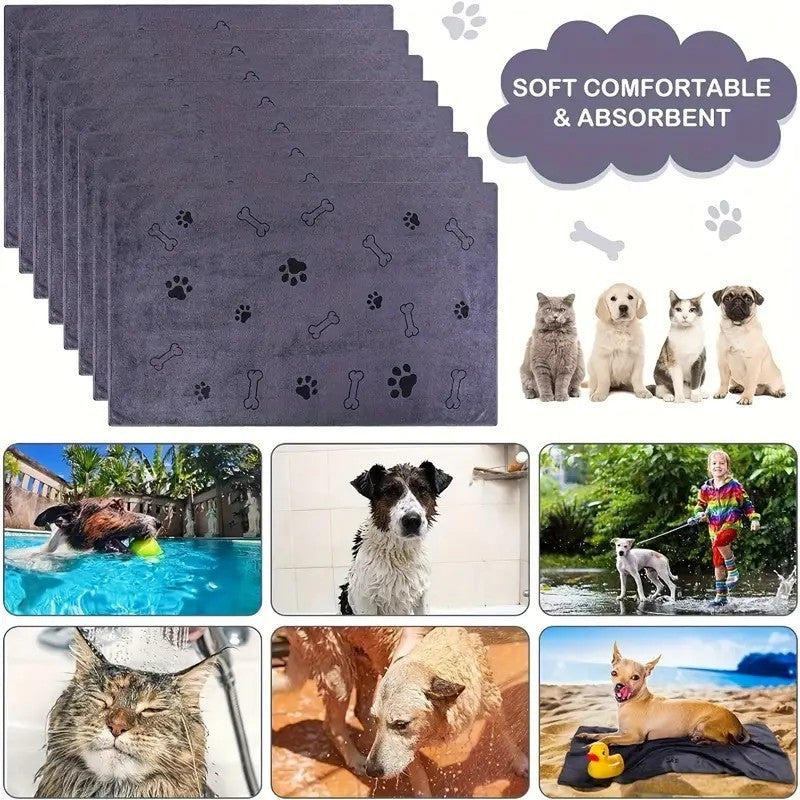 Super Absorbent Microfiber Dog Towel