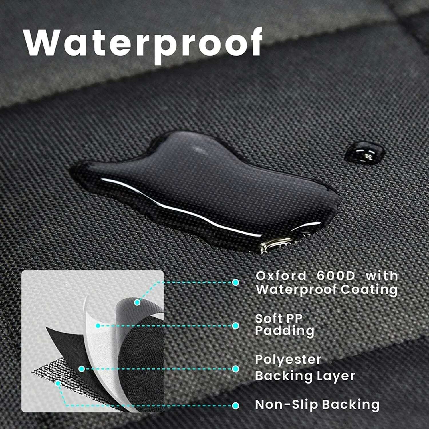 Pet Rear Seat waterproof Cover