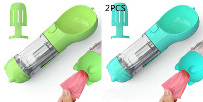 Pet Outdoor water & feeder portable bottle