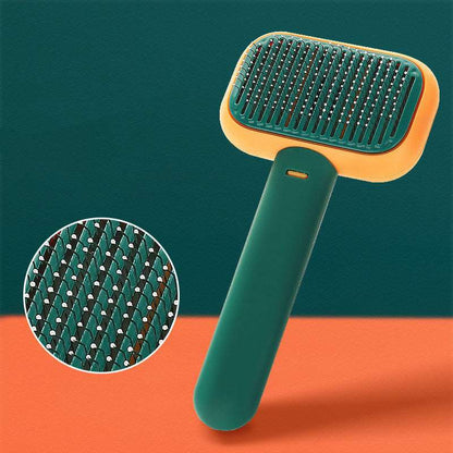 Pet Hair Brush & Massage Grooming Tool