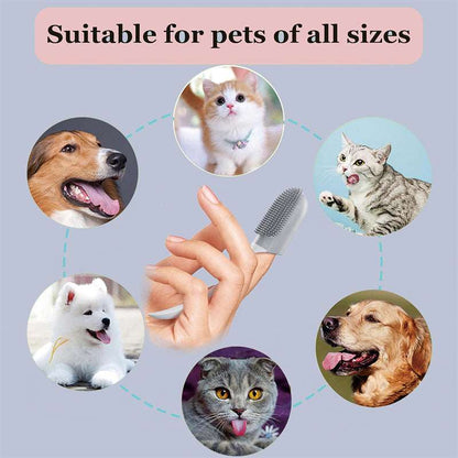 Pet Tooth Cleaning Finger Brush