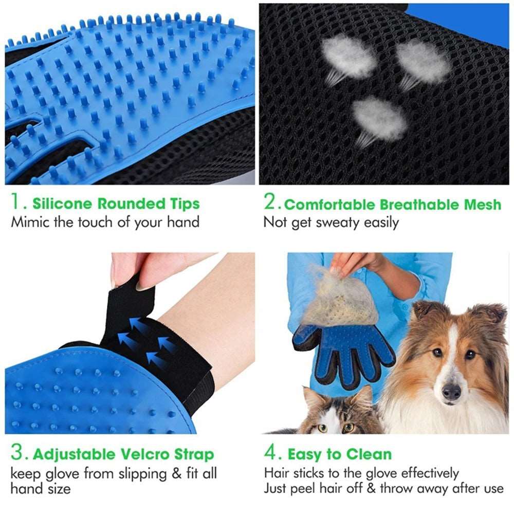 Cat Grooming Glove For Pets