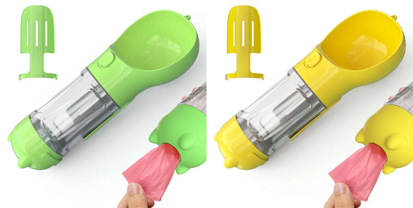 Pet Outdoor water & feeder portable bottle