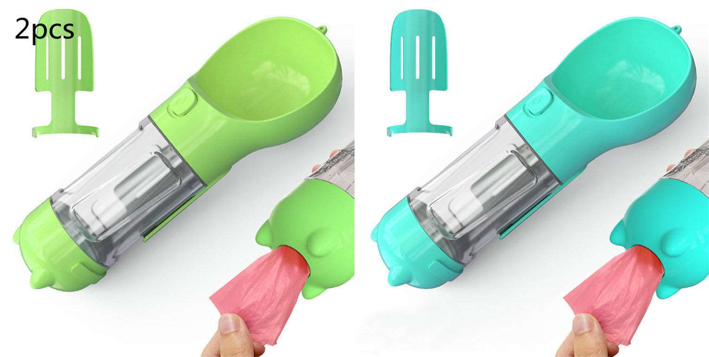 Pet Outdoor water & feeder portable bottle