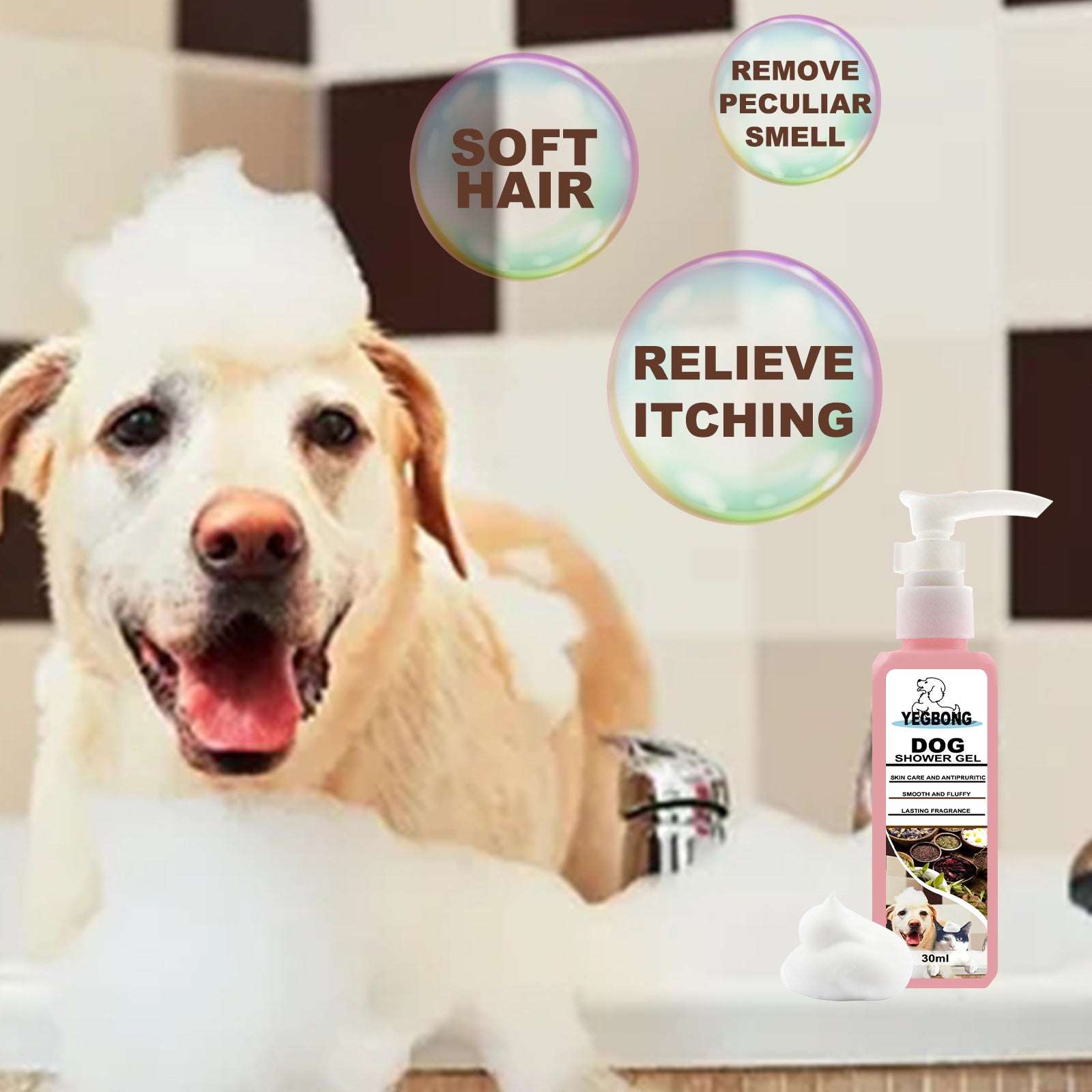 Pet Shampoo Shower Gel Deodorant