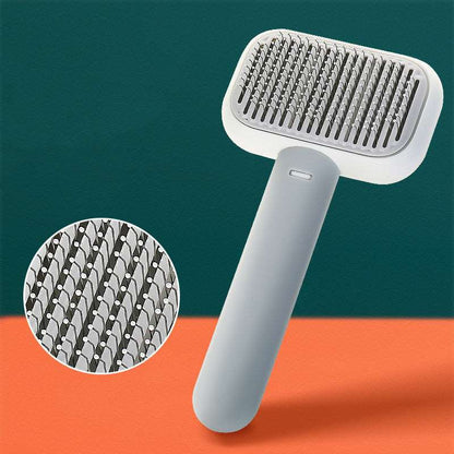 Pet Hair Brush & Massage Grooming Tool