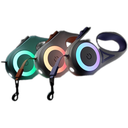 Light Retractable Dog Leash