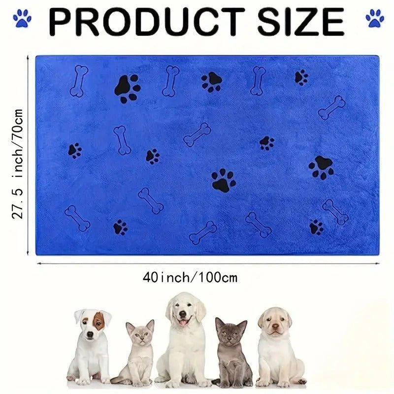 Super Absorbent Microfiber Dog Towel