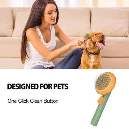 Pumpkin Comb Pet Brush