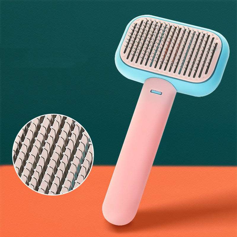 Pet Hair Brush & Massage Grooming Tool