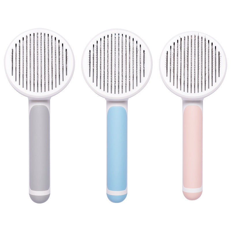 Round Handle Pet Comb