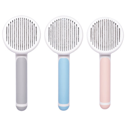 Round Handle Pet Comb