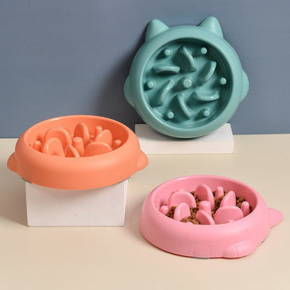 Pet Anti Choking Slow Feeder Bowls